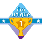 Eager Beaver Award 1 - I'm unique